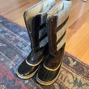 Sorel Helen of Tundra II Winter Snow Waterproof Boots Womens 8 / 40 (v7m)